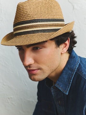 Next Hoed 'Fedora' in Beige