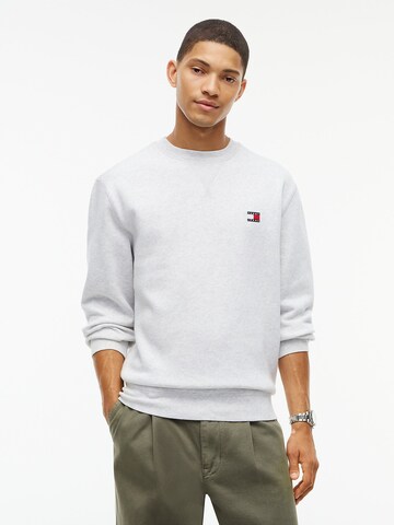 Tommy Jeans Sweatshirt in Grey: front
