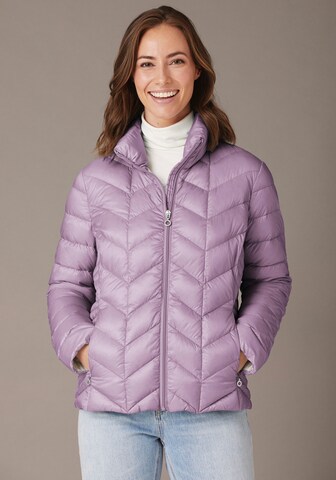 JUNGE Between-Season Jacket in Purple: front