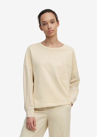 Marc O'Polo Sweatshirt in Beige: predná strana