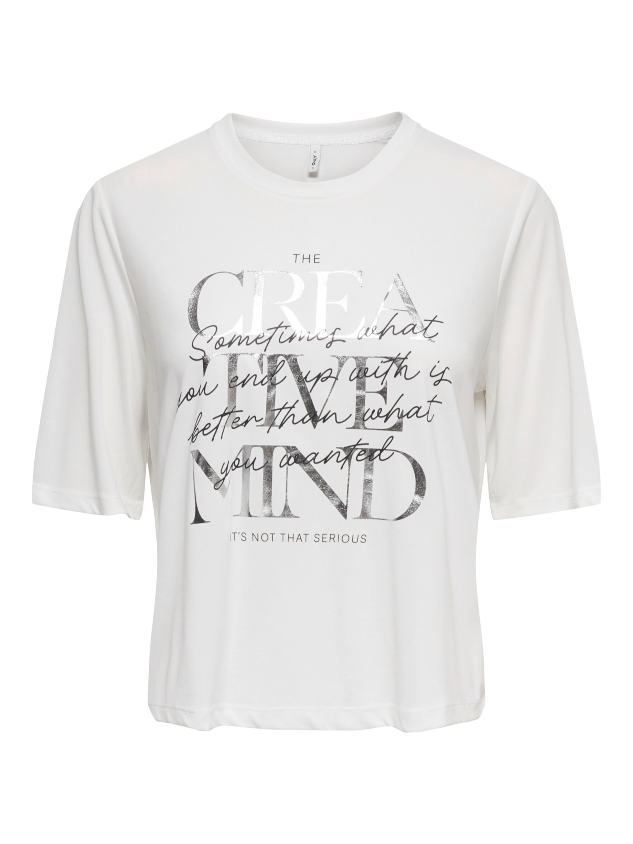 ONLY Shirt 'ONLFREE MAYA' in Wit: voorkant