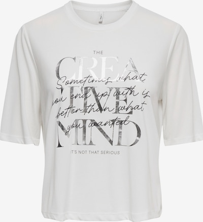 ONLY Paita 'ONLFREE MAYA' värissä musta / hopea / offwhite, Tuotenäkymä