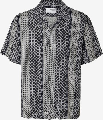 Chemise 'Vero' SELECTED HOMME en bleu : devant