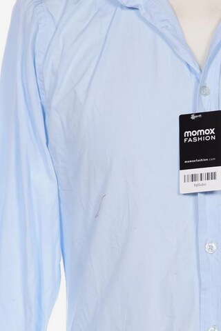 MOSCHINO Button Up Shirt in M in Blue