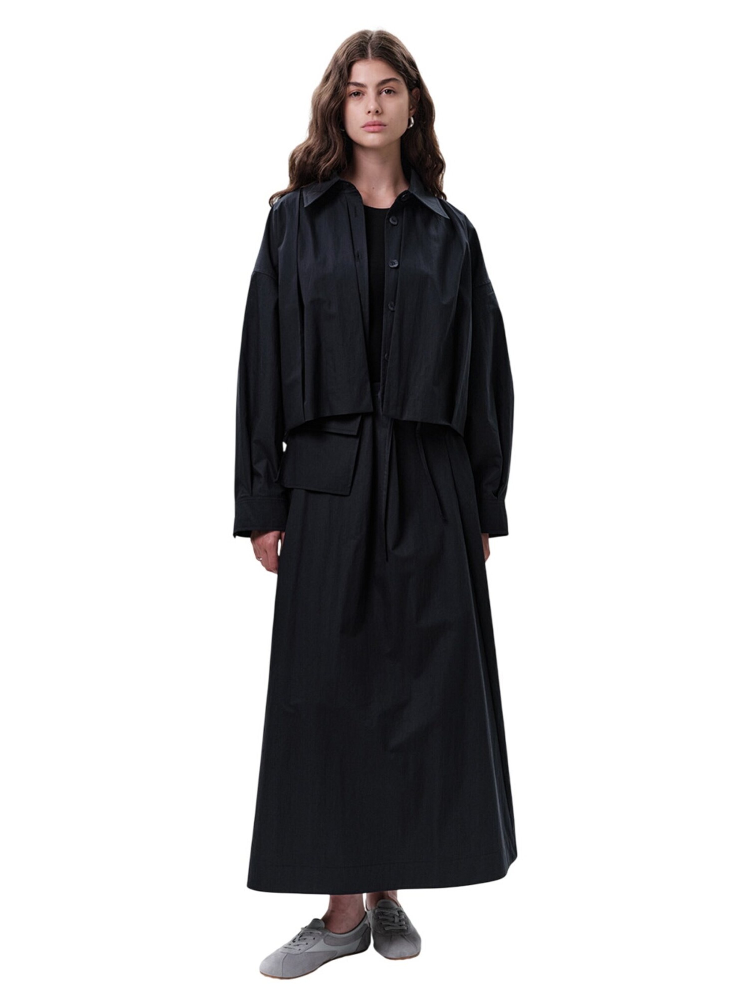 MANUKA Übergangsjacke‌‌‌‌‌‌‌ in S in navy, Produktansicht