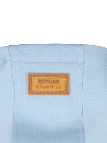 Koyumi Sweatshirt 'Break Your Neck' in Blue
