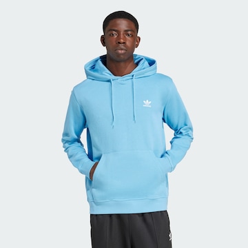 Sweat-shirt 'Trefoil Essentials' ADIDAS ORIGINALS en bleu : devant