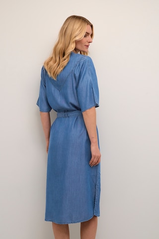 Kaffe Shirt Dress 'Cally' in Blue