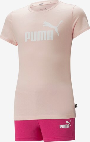 PUMA Trainingsanzug in Pink: predná strana