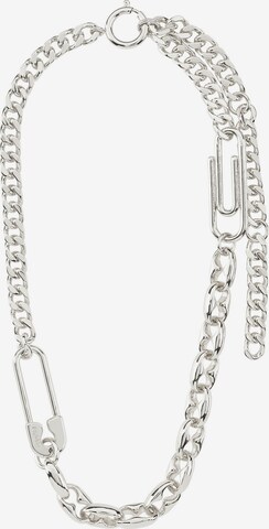 Pilgrim Halsband 'Pace' i silver: framsida