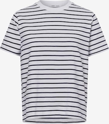 T-shirt ' Camino ' Samsøe Samsøe en blanc : devant
