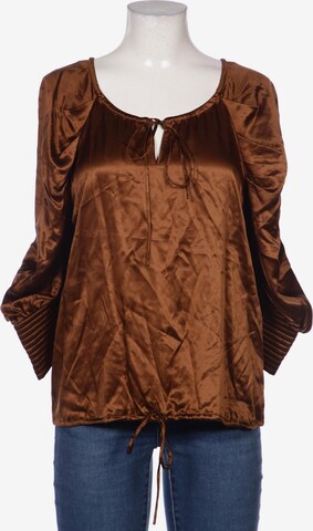 YVES SAINT LAURENT Blouse & Tunic in L in Brown: front