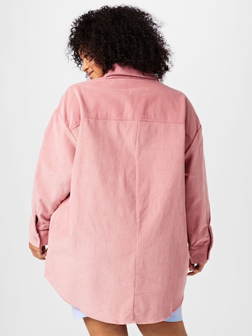 Cotton On Curve Bluzka w kolorze różowy