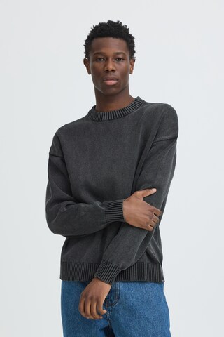 !Solid Pullover 'SDWRIGHT' i sort: forside