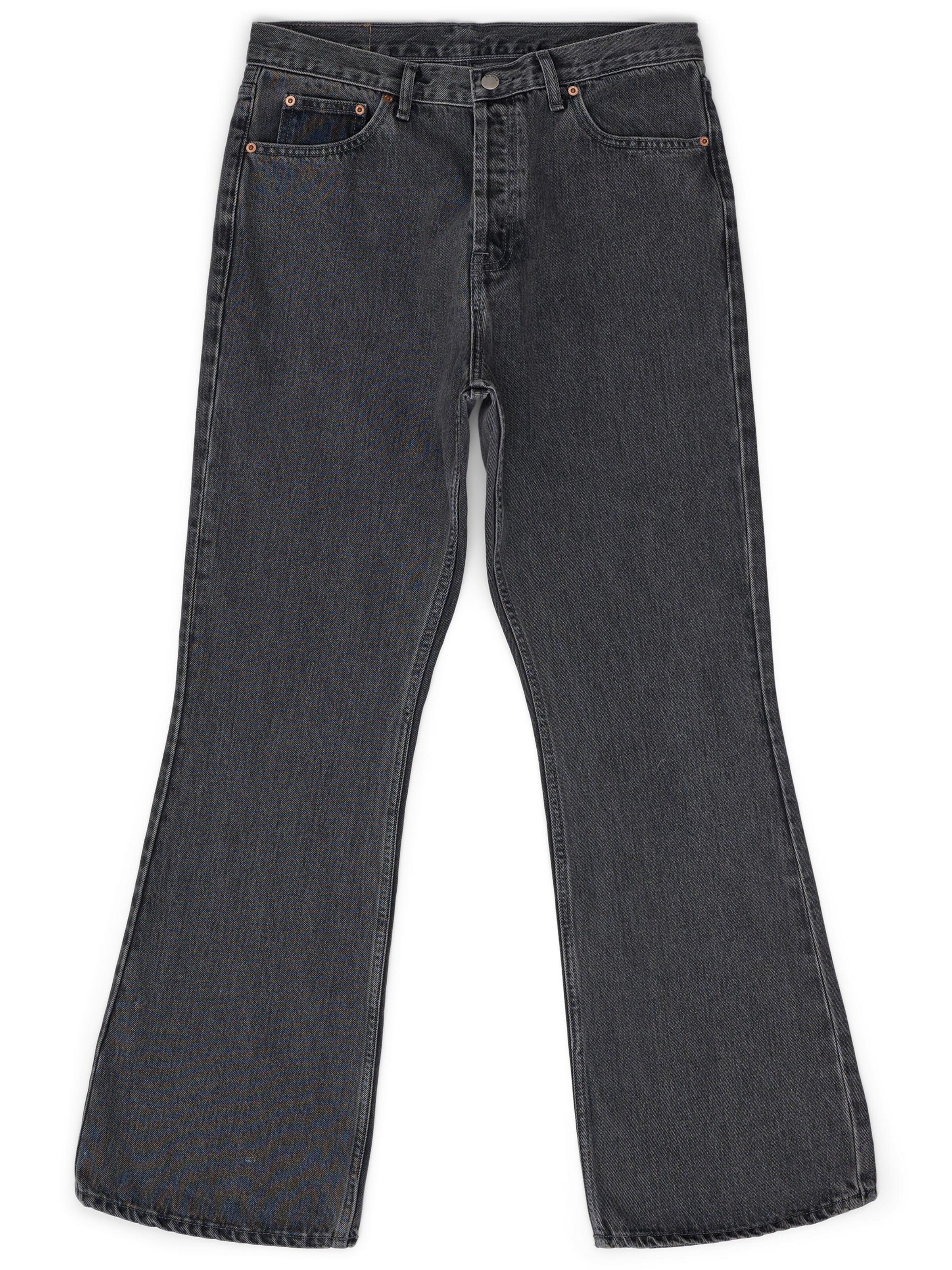 Dr. Denim Jeans 'Rift Wide Bootcut' in Grijs: voorkant