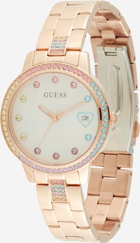 GUESS Analog Watch in Gold: front