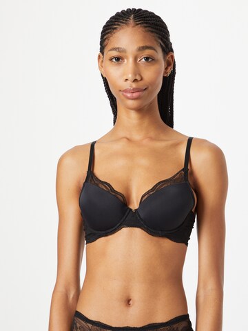 ESOTIQ Bra 'TALISMAN' in Black: front