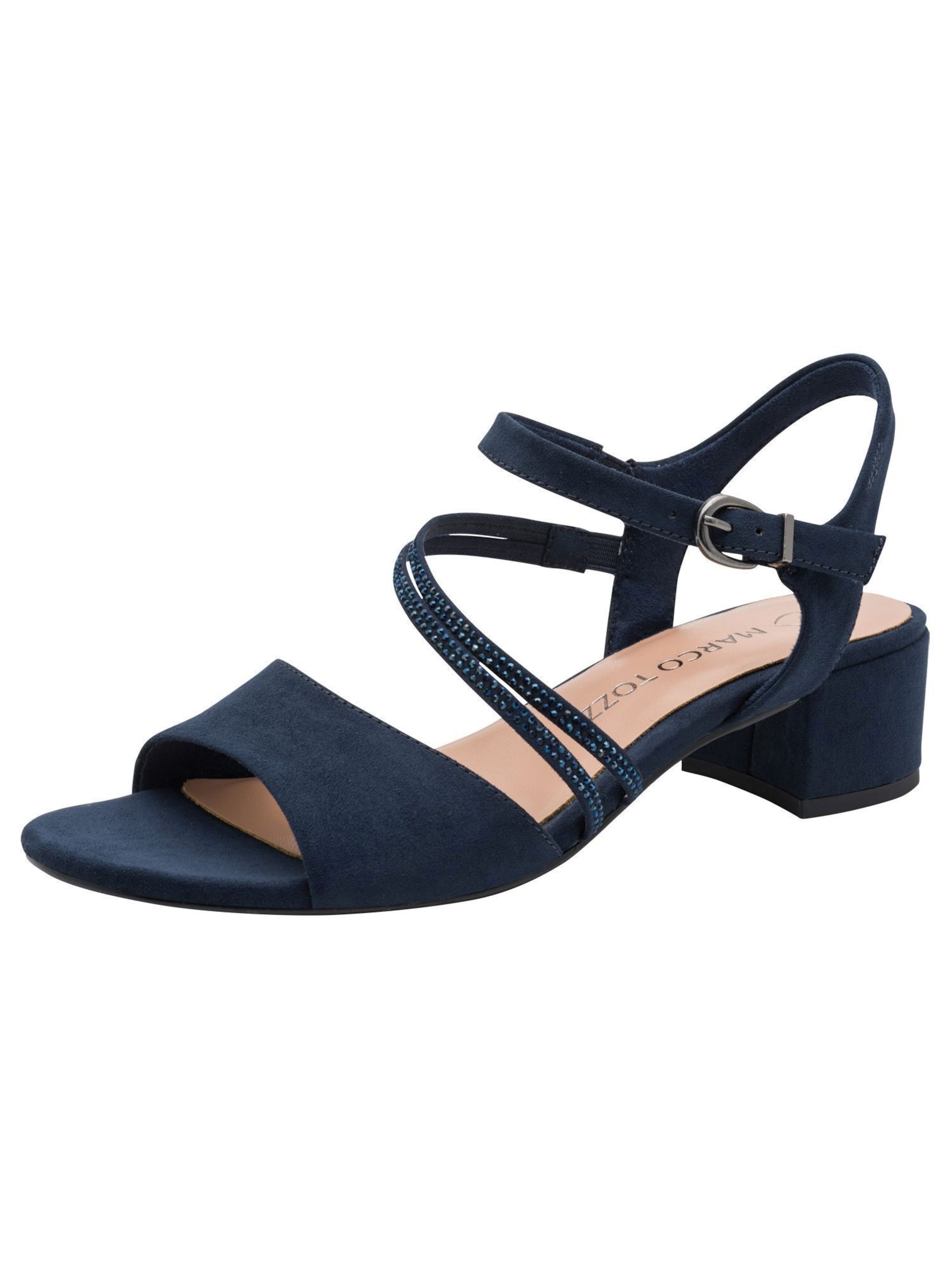 Sandales MARCO TOZZI en bleu : devant