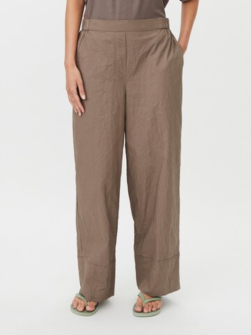 Pantalon de pyjama 'Poriel' Masai en beige : devant