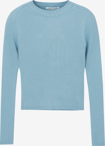 Pull&Bear Sweater in Blue: front