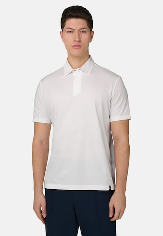 T-Shirt 'B Tech' Boggi Milano en blanc : devant