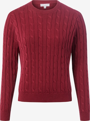 Marie Lund Pullover in Rot: Vorderseite