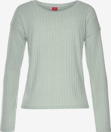 s.Oliver Shirt in Groen: voorkant