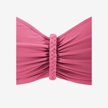 BUFFALO Bandeau Bikini felső - rózsaszín