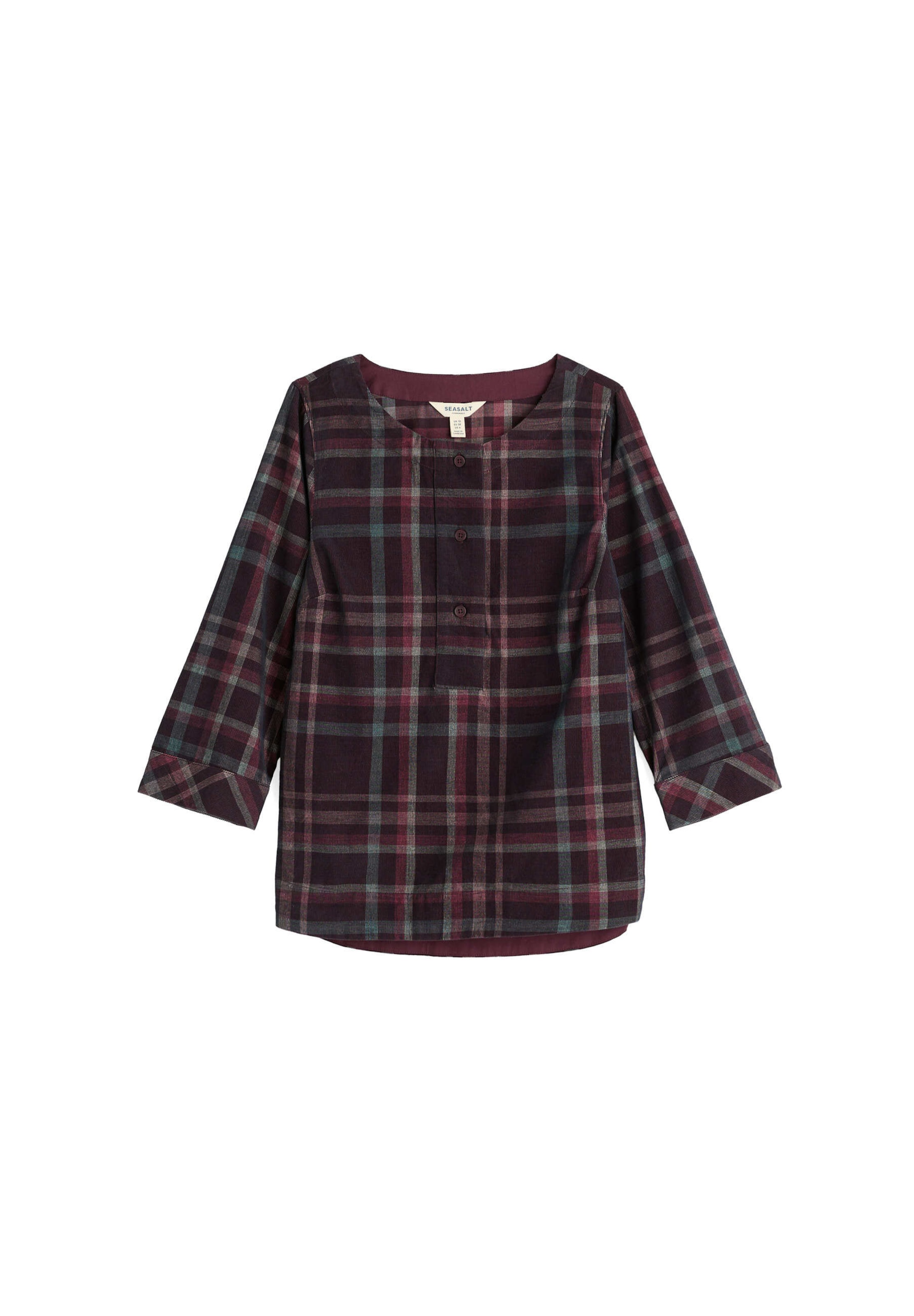 Camicia da donna di Seasalt Cornwall in lilla: frontale