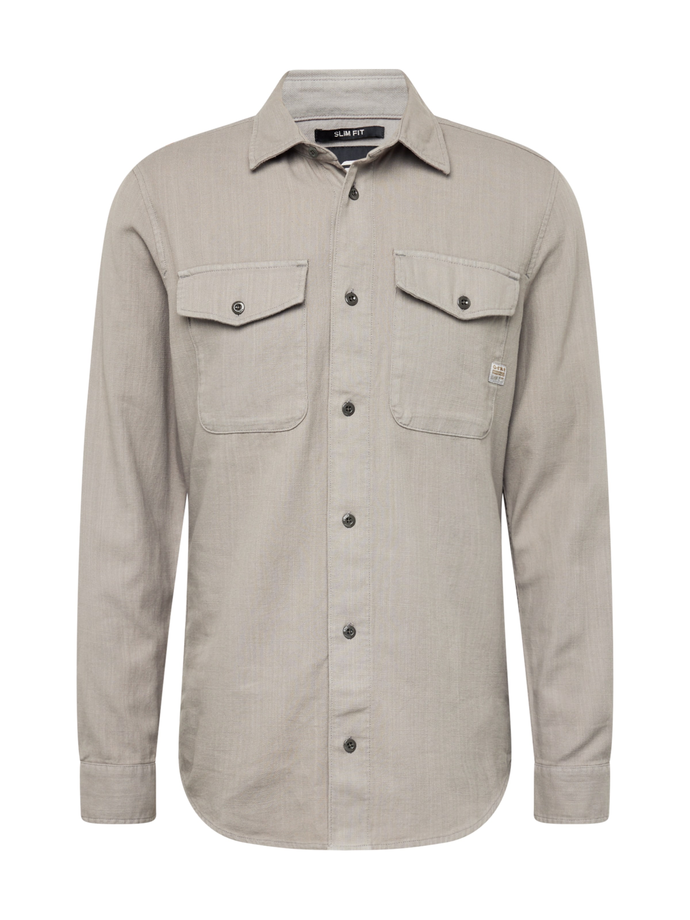 G-STAR Рубашка 'Marine' в Серый: спереди