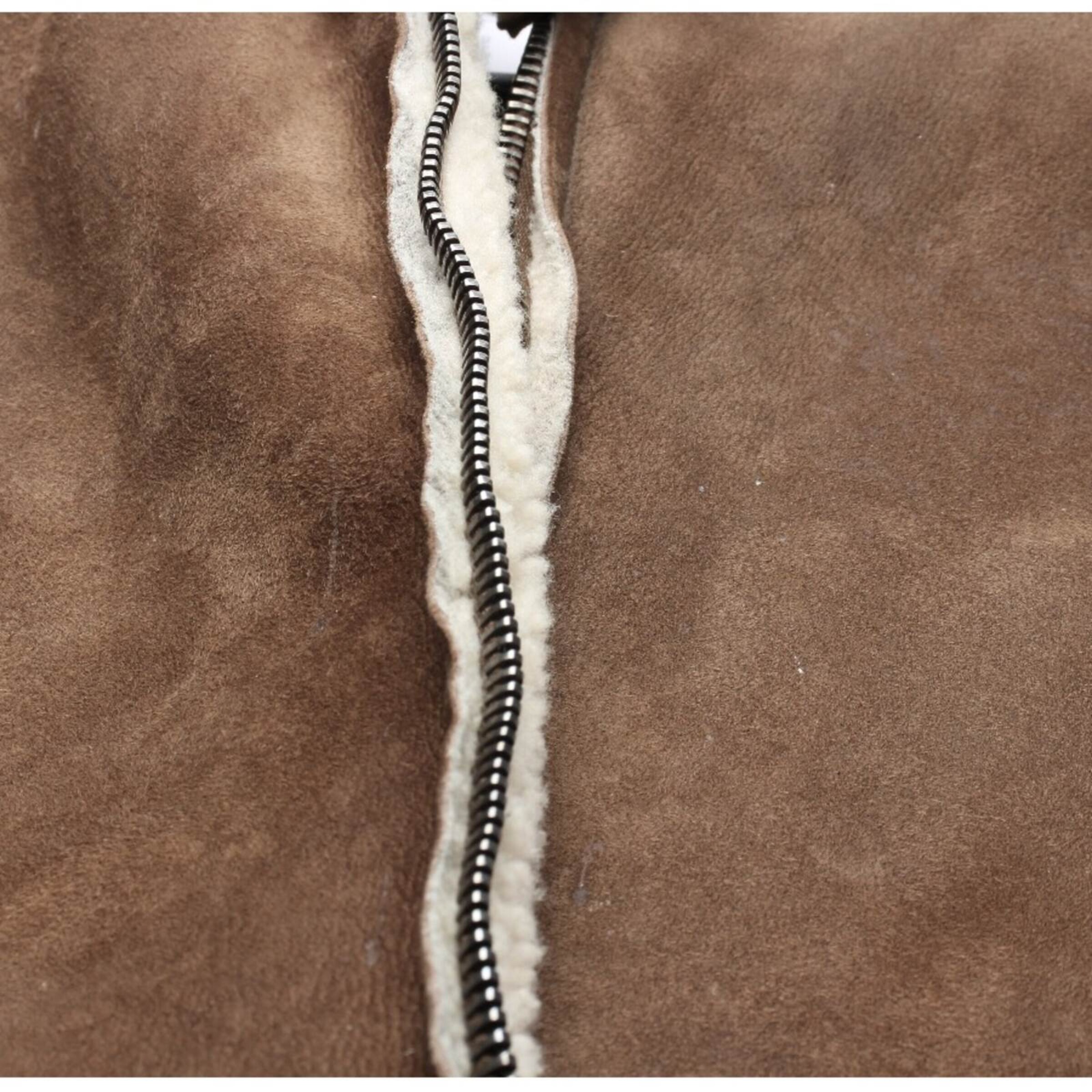 Ermanno Scervino Jacket & Coat in L in Beige