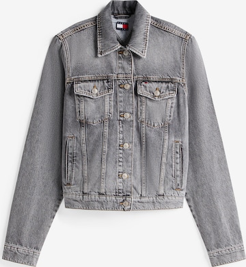 Tommy JeansPrijelazna jakna 'CLSSC' - siva boja: prednji dio