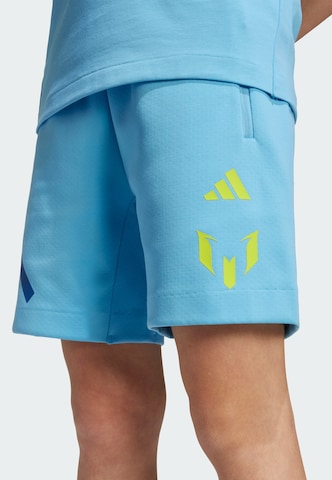 Loosefit Pantalon de sport 'Messi ZNE' ADIDAS PERFORMANCE en bleu