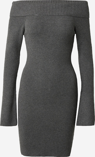 HOLLISTER Knit dress in Dark grey, Item view