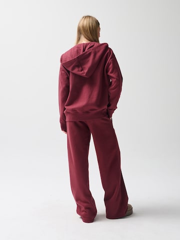 Wide Leg Pantalon NoWear en rouge