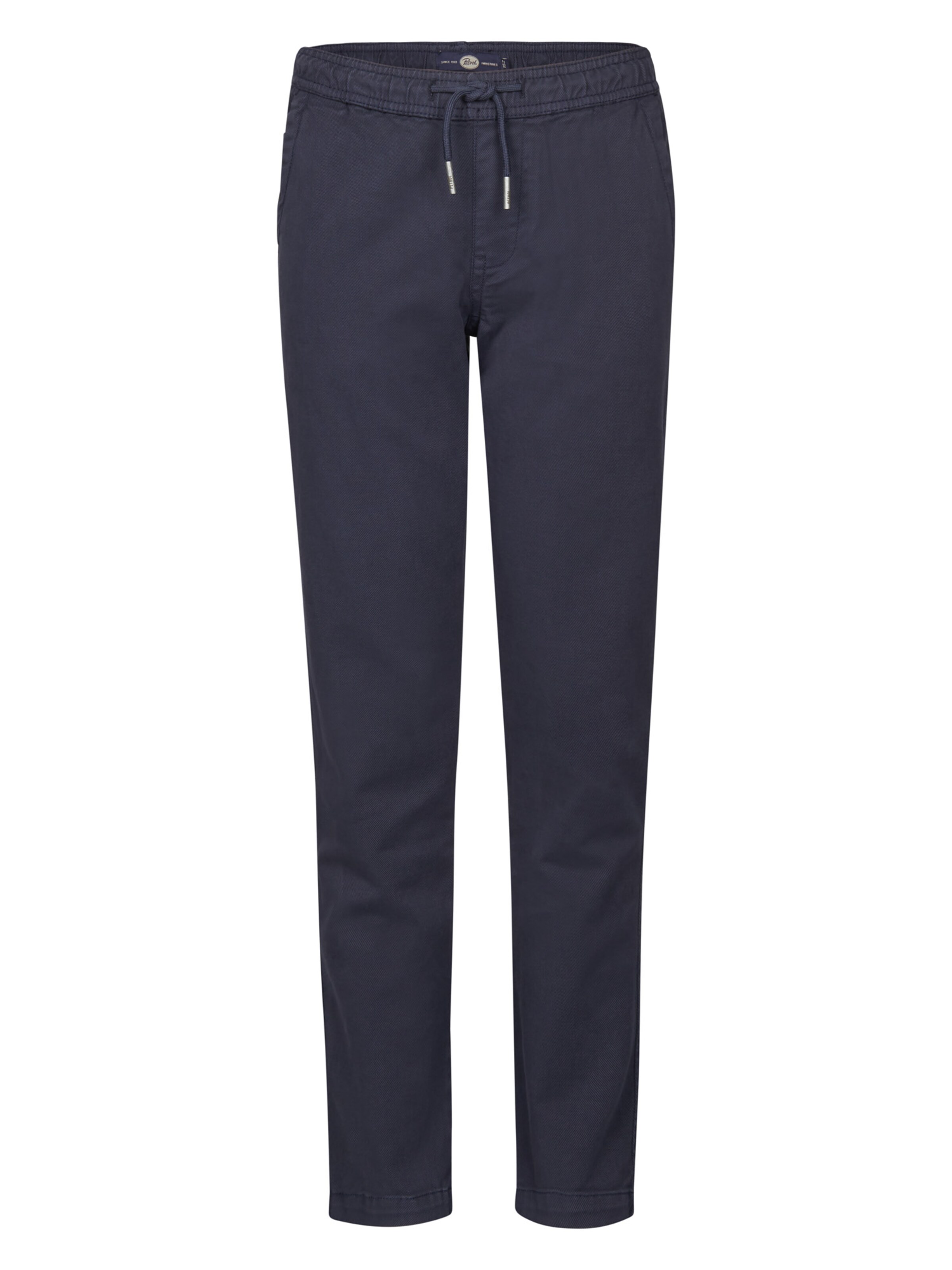 Petrol Industries Štandardný strih Nohavice - Modrá: predná strana