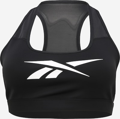 Reggiseno sportivo REEBOK di colore nero / bianco, Visualizzazione prodotti
