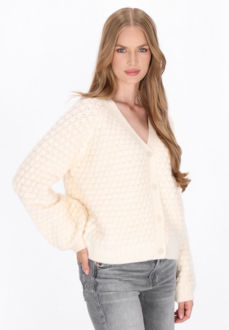 DreiMaster Vintage Oversize dzseki - fehér: elől