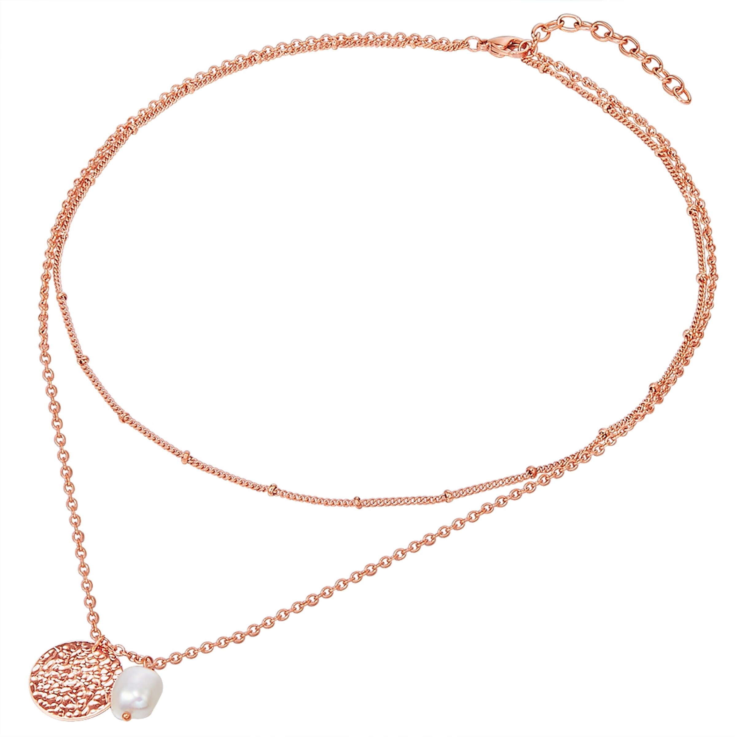 Valero Pearls Ketting in Goud: voorkant