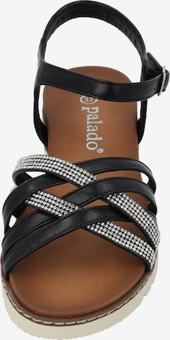 Palado Sandals 'Gieh' in Black