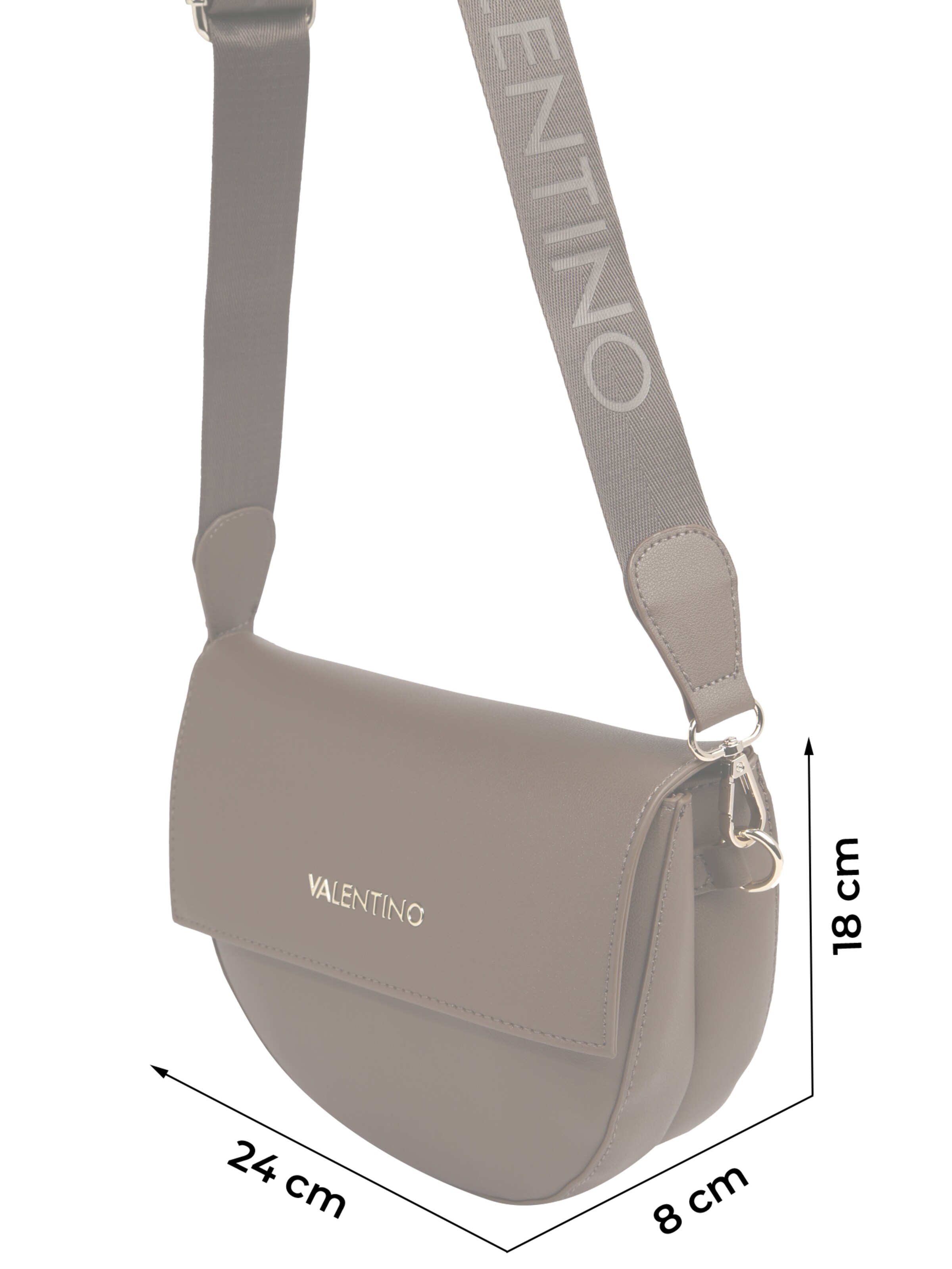 Borsa a tracolla 'Bigfoot Pattina' di VALENTINO in marrone