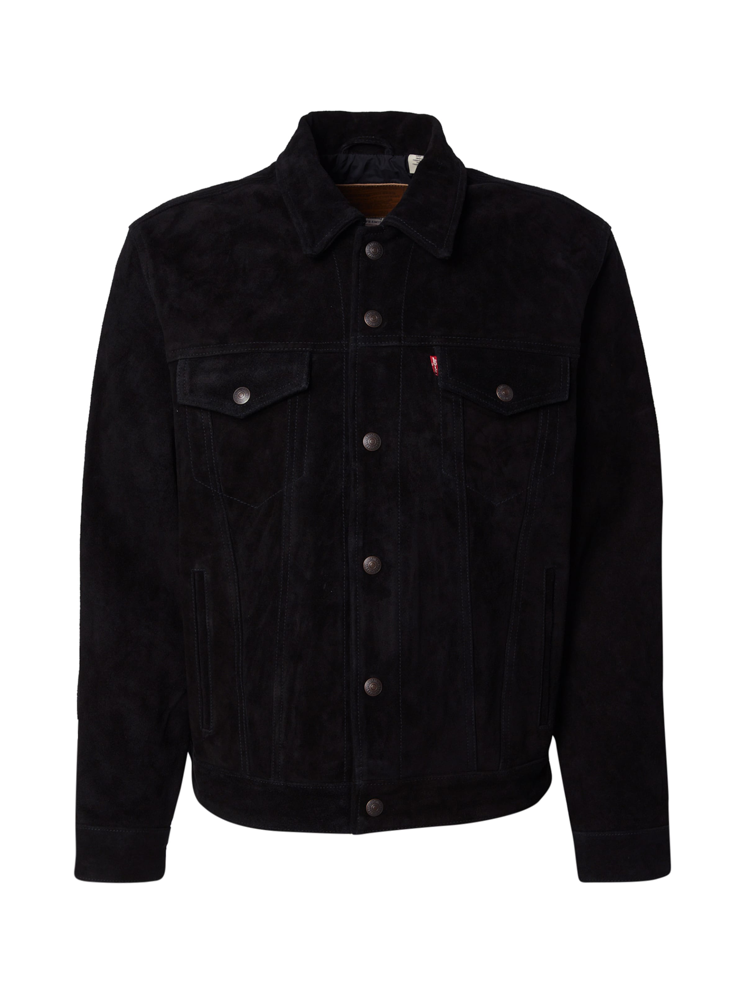 LEVI'S ®Prijelazna jakna 'HIGHLAND' - crna boja: prednji dio