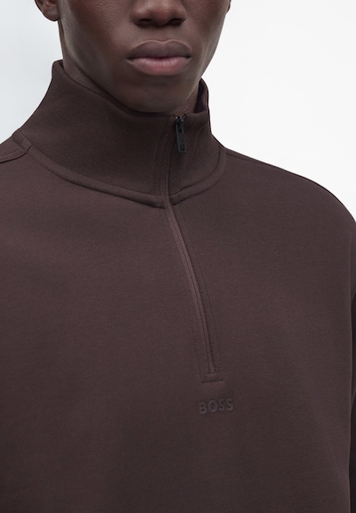 BOSS Sweatshirt in S in Dark brown, Item view