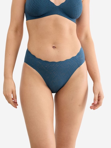 SLOGGI Slip 'Zero Feel Bliss' in Blau: Vorderseite