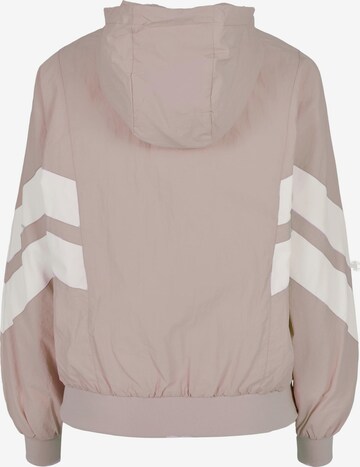 Urban Classics Between-Season Jacket in Pink