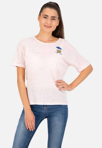 PRINCESS GOES HOLLYWOOD T-Shirt 'LITTLE DONALD' in Pink: predná strana