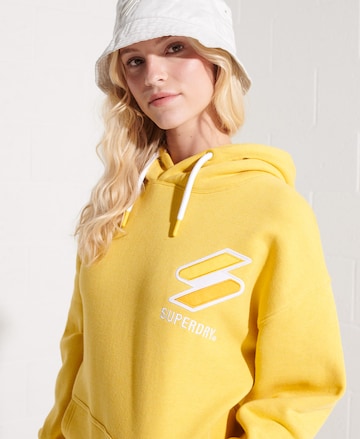 Superdry Hoodie in Gelb