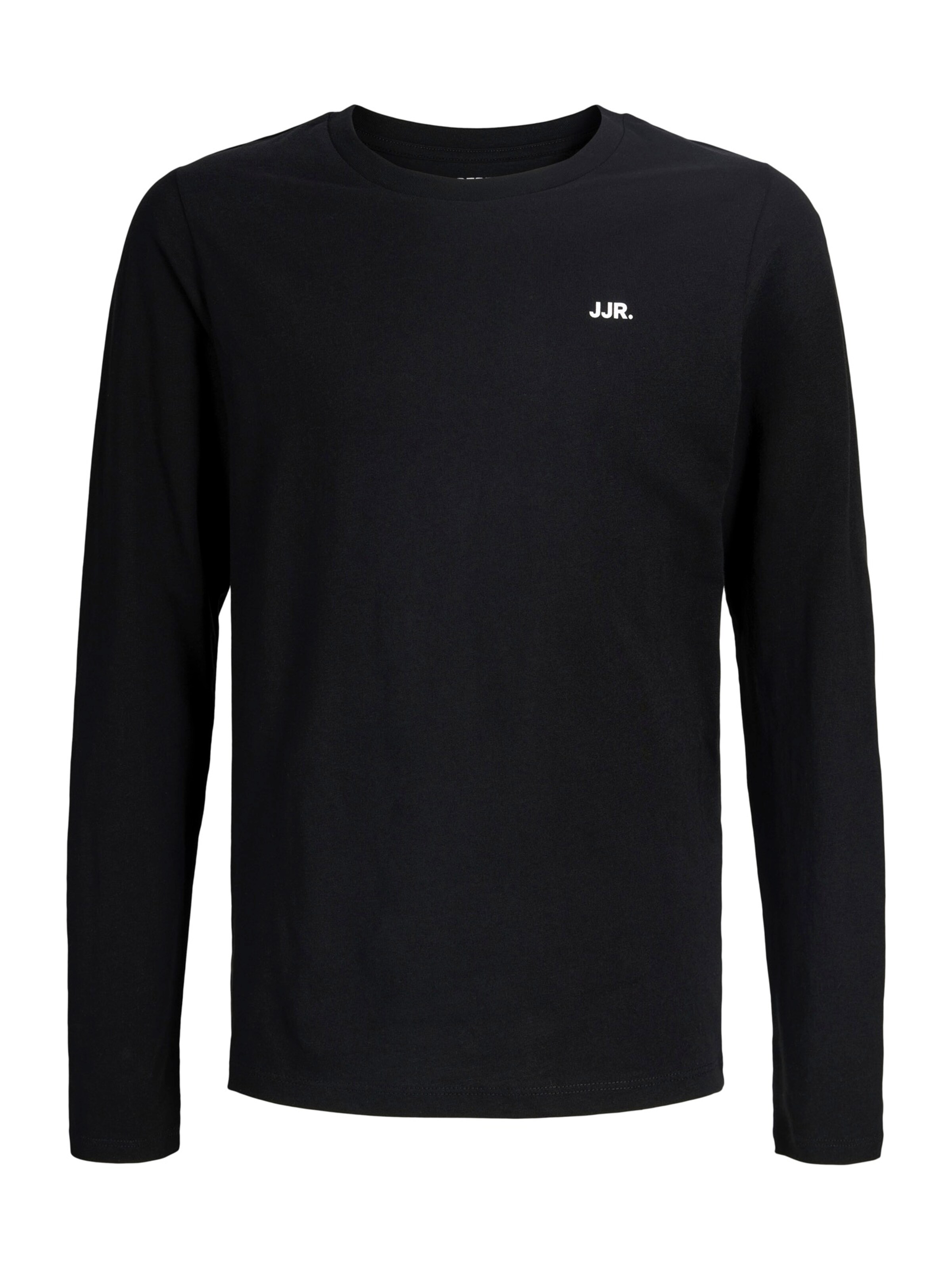 JJ Rebel - Camiseta 'JREBREBEL' en negro: frente