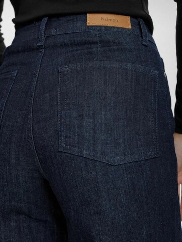 NÜMPH Flared Bukser 'PARIS' i blå