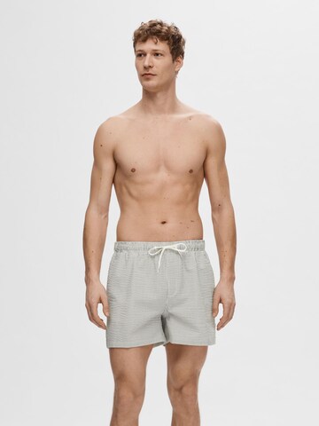 SELECTED HOMME Zwemshorts in Groen: voorkant